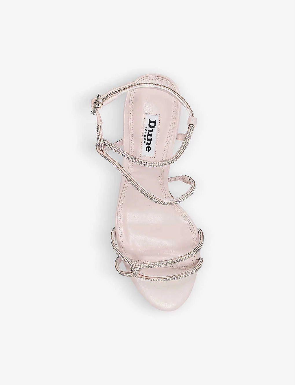 DUNE Majestys Embellished Strappy Sandals For Womens Ecru-synthetic 4 DUNE Majestys Embellished Strappy Sandals For Womens Ecru-synthetic - Image 2