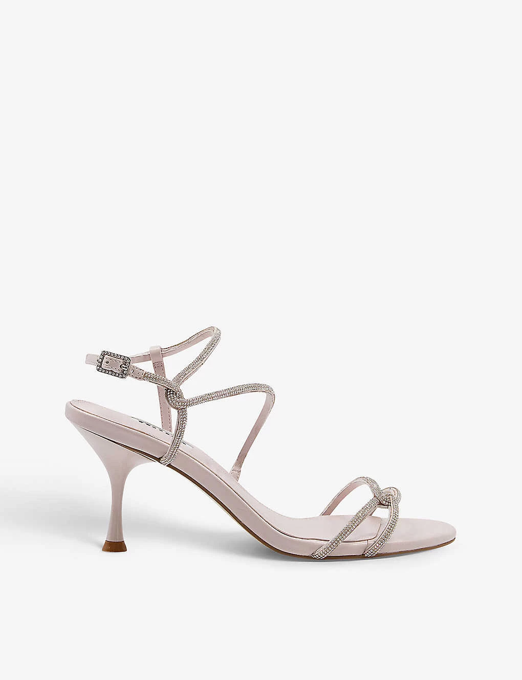 DUNE Majestys Embellished Strappy Sandals For Womens Ecru-synthetic 7 DUNE Majestys Embellished Strappy Sandals For Womens Ecru-synthetic - Image 5