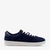 DUNE Eureka Laser-cut Suede Low-top Trainers For Womens Navy-suede -Dune London Sales Store unnamed file 295