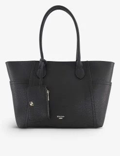 DUNE Dellenia Stitch-detail Faux-leather Tote Bag For Womens Black-plain Synthetic 9 DUNE Dellenia Stitch-detail Faux-leather Tote Bag For Womens Black-plain Synthetic -Dune London Sales Store unnamed file 33