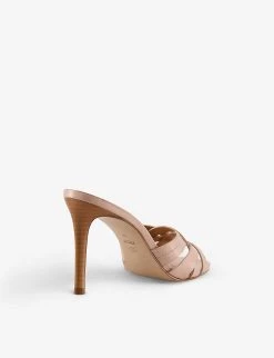 DUNE Morias Heeled Interwoven-strap Leather Mules For Womens Blush-leather 10 DUNE Morias Heeled Interwoven-strap Leather Mules For Womens Blush-leather -Dune London Sales Store unnamed file 333