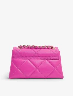 DUNE Duchess Small Quilted Leather Cross-body Bag For Womens Fuchsia-leather 8 DUNE Duchess Small Quilted Leather Cross-body Bag For Womens Fuchsia-leather -Dune London Sales Store unnamed file 36