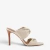 DUNE Mettle Knotted Heeled Leather Mules For Womens Nude -leather 2 DUNE Mettle Knotted Heeled Leather Mules For Womens Nude -leather -Dune London Sales Store unnamed file 360