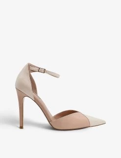 DUNE Cubic Colour Block Leather Courts For Womens Blush-leather 11 DUNE Cubic Colour Block Leather Courts For Womens Blush-leather -Dune London Sales Store unnamed file 384