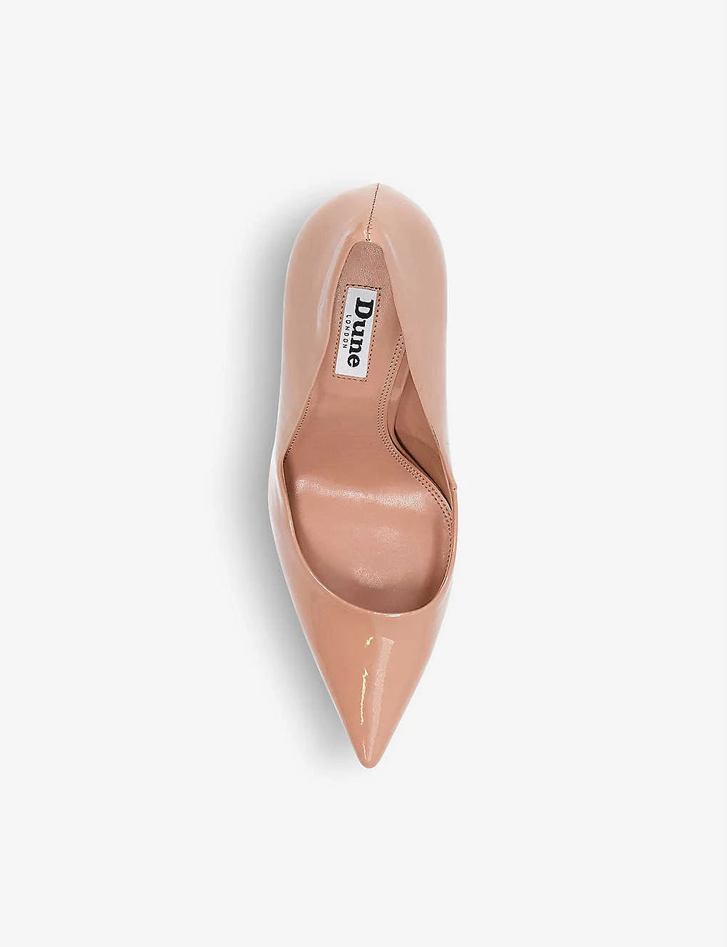 DUNE Amaretto Stiletto-heel Patent-leather Courts For Womens Camel-patent Synthetic 4 DUNE Amaretto Stiletto-heel Patent-leather Courts For Womens Camel-patent Synthetic - Image 2