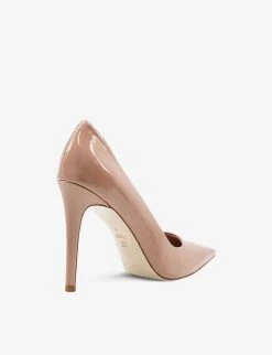 DUNE Amaretto Stiletto-heel Patent-leather Courts For Womens Camel-patent Synthetic 10 DUNE Amaretto Stiletto-heel Patent-leather Courts For Womens Camel-patent Synthetic -Dune London Sales Store unnamed file 388