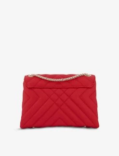 DUNE Dorchester Small Quilted Shoulder Bag For Womens Red-plain Synthetic 8 DUNE Dorchester Small Quilted Shoulder Bag For Womens Red-plain Synthetic -Dune London Sales Store unnamed file 424