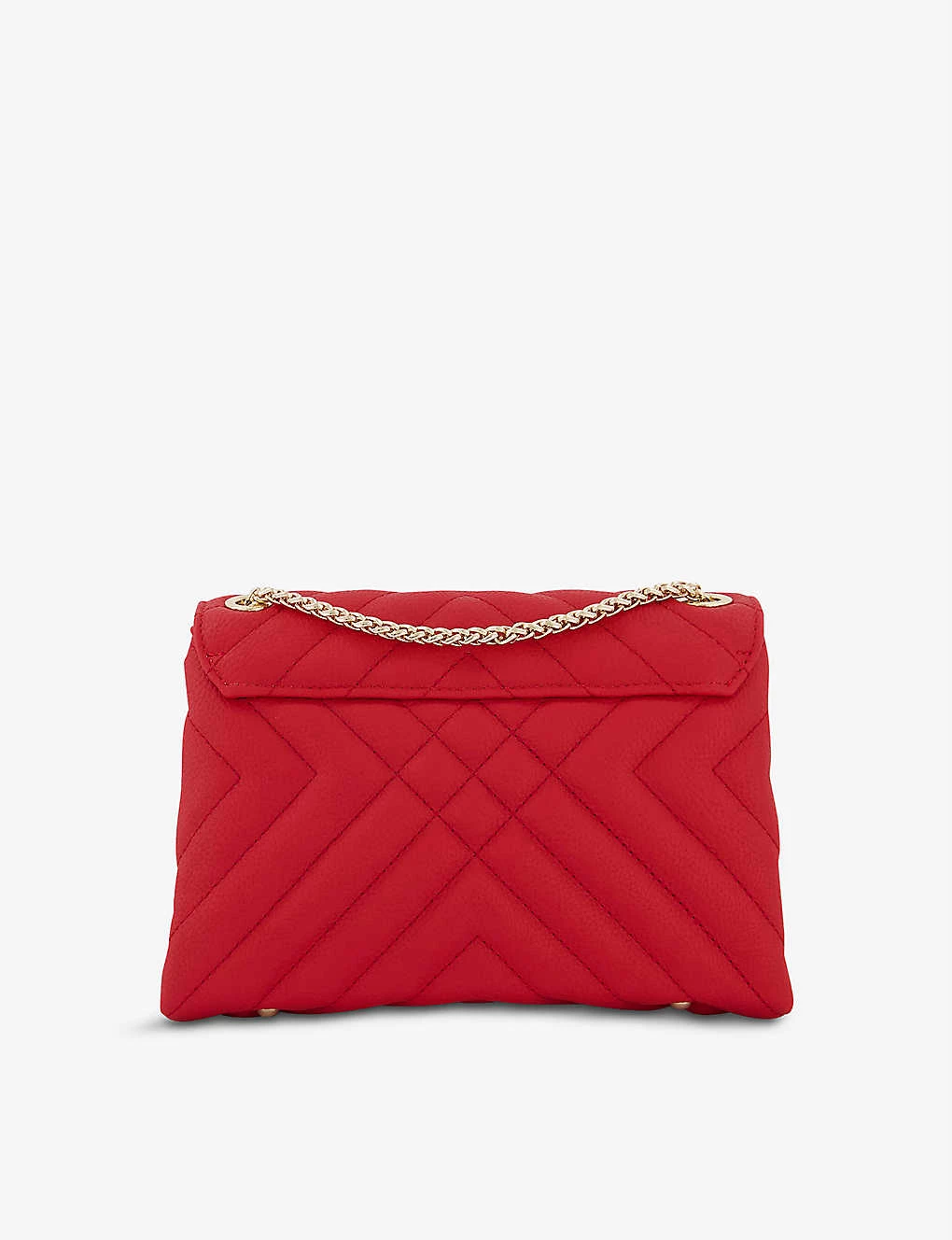 DUNE Dorchester Small Quilted Shoulder Bag For Womens Red-plain Synthetic 5 DUNE Dorchester Small Quilted Shoulder Bag For Womens Red-plain Synthetic - Image 3