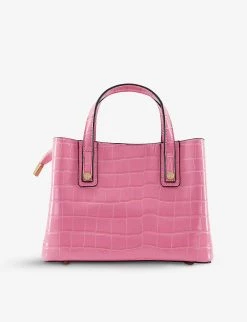 DUNE Dinkydorrie Reptile-embossed Faux-leather Tote Bag For Womens Pink-plain Synthetic 10 DUNE Dinkydorrie Reptile-embossed Faux-leather Tote Bag For Womens Pink-plain Synthetic -Dune London Sales Store unnamed file 471