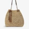 DUNE Destination Logo-embossed Raffia Woven Tote Bag For Womens Natural-raffia 1 DUNE Destination Logo-embossed Raffia Woven Tote Bag For Womens Natural-raffia -Dune London Sales Store unnamed file 473