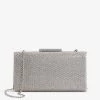 DUNE Binita Glitter Hard-case Woven Clutch Bag For Womens Silver-fabric 2 DUNE Binita Glitter Hard-case Woven Clutch Bag For Womens Silver-fabric -Dune London Sales Store unnamed file 526