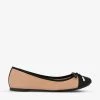 DUNE Hartlyn Leather Ballerina Pumps For Womens Camel-leather -Dune London Sales Store unnamed file 588