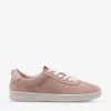 DUNE Eureka Laser-cut Suede Low-top Trainers For Womens Pink-suede -Dune London Sales Store unnamed file 603