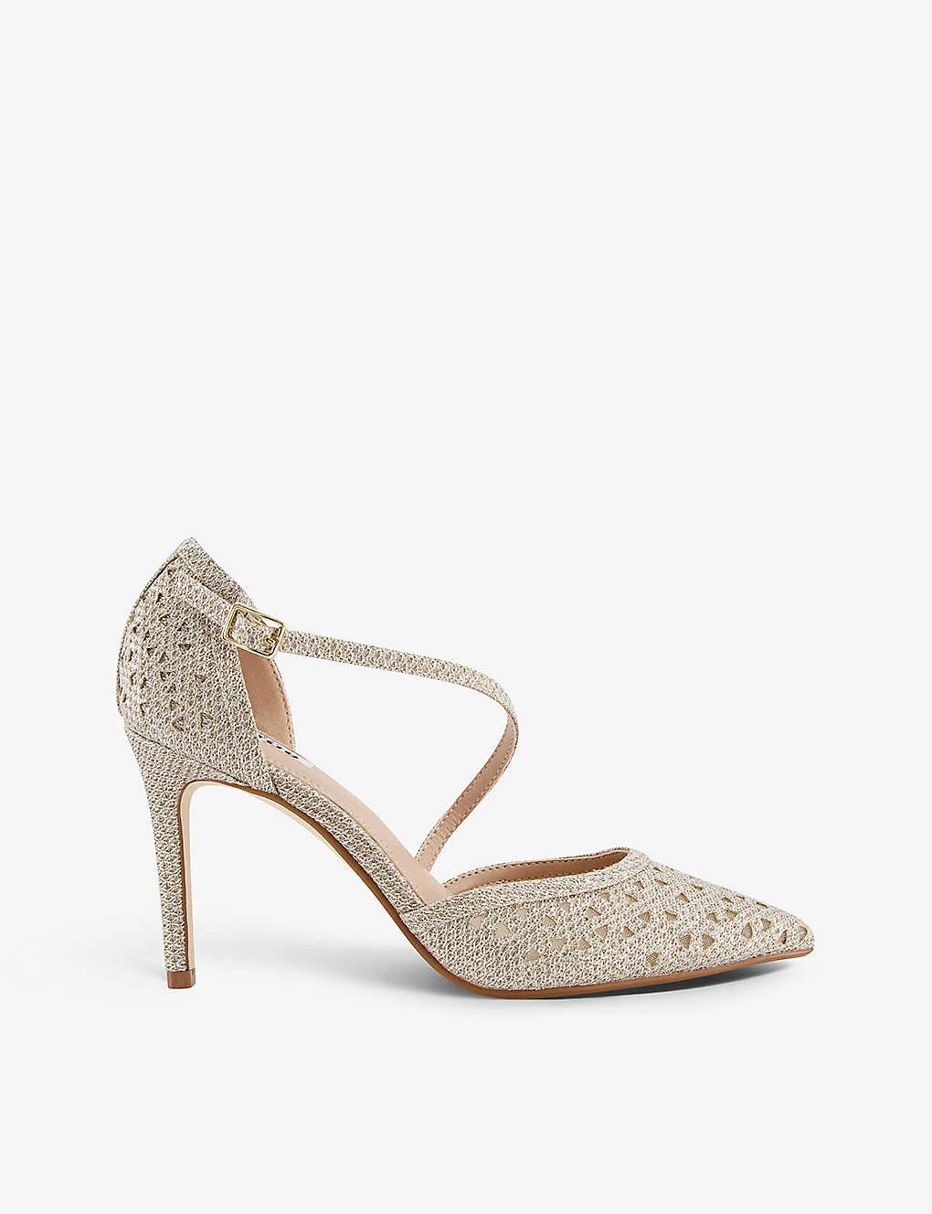 DUNE Bristal Asymmetric Woven For Womens Gold-fabric 7 DUNE Bristal Asymmetric Woven For Womens Gold-fabric - Image 5