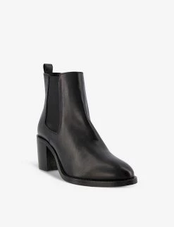 DUNE Pembly Leather Chelsea Boots For Womens Black-leather -Dune London Sales Store unnamed file 628