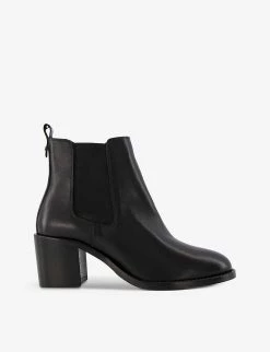 DUNE Pembly Leather Chelsea Boots For Womens Black-leather -Dune London Sales Store unnamed file 630