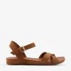 DUNE Landie Cross-strap Leather Sandals For Womens Camel-nubuck -Dune London Sales Store unnamed file 636