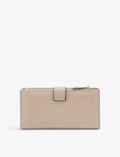 DUNE Klim Croc-embossed Faux-leather Purse For Womens Nude-synthetic Reptile -Dune London Sales Store unnamed file 643