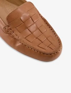 DUNE Greene Woven Leather Loafers For Womens Tan-leather 8 DUNE Greene Woven Leather Loafers For Womens Tan-leather -Dune London Sales Store unnamed file 656