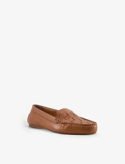 DUNE Greene Woven Leather Loafers For Womens Tan-leather 9 DUNE Greene Woven Leather Loafers For Womens Tan-leather -Dune London Sales Store unnamed file 657