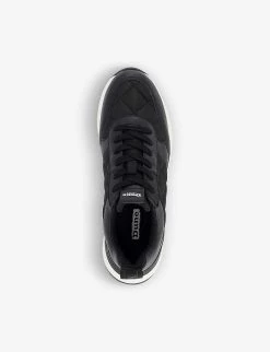 DUNE Quilted Padded Running Nylon Trainers For Womens Black-synthetic -Dune London Sales Store unnamed file 661