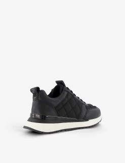 DUNE Quilted Padded Running Nylon Trainers For Womens Black-synthetic -Dune London Sales Store unnamed file 663