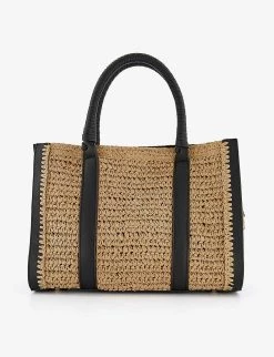 DUNE Doughtrey Raffia Tote Bag For Womens Natural-raffia 8 DUNE Doughtrey Raffia Tote Bag For Womens Natural-raffia -Dune London Sales Store unnamed file 709