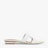 DUNE Loupe Cut Out-strap Leather Sandals For Womens White-leather -Dune London Sales Store unnamed file 716