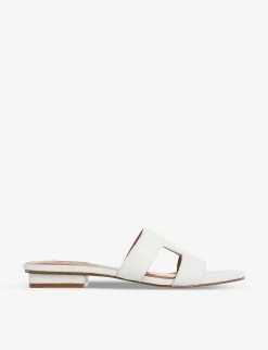 DUNE Loupe Cut Out-strap Leather Sandals For Womens White-leather 11 DUNE Loupe Cut Out-strap Leather Sandals For Womens White-leather -Dune London Sales Store unnamed file 720