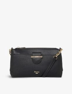 DUNE Darlena Faux-leather Cross-body Bag For Womens Black-plain Synthetic -Dune London Sales Store unnamed file 733