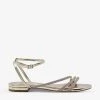 DUNE Novell Crystal-embellished Faux-leather Sandals For Womens Gold-synthetic -Dune London Sales Store unnamed file 735