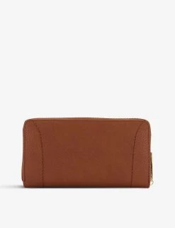 DUNE Kallas Logo-embossed Faux-leather Purse For Womens Tan-synthetic -Dune London Sales Store unnamed file 767