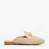DUNE Glowin Snaffle Trim Backless Loafers For Womens Natural-synthetic -Dune London Sales Store unnamed file 839