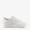 DUNE Energised Lightning Bolt-motif Leather Low-top Trainers For Womens White-plain Leather 2 DUNE Energised Lightning Bolt-motif Leather Low-top Trainers For Womens White-plain Leather -Dune London Sales Store unnamed file 849