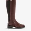 DUNE Trend Leather Knee-high Riding Boots For Womens Brown-leather -Dune London Sales Store unnamed file 87
