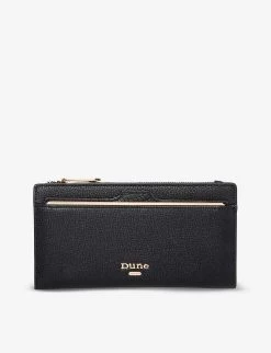 DUNE Kaydence Logo-embossed Leather Purse For Womens Black-plain Synthetic -Dune London Sales Store unnamed file 881