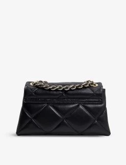 DUNE Duchess Small Quilted-leather Shoulder Bag For Womens Black-leather 8 DUNE Duchess Small Quilted-leather Shoulder Bag For Womens Black-leather -Dune London Sales Store unnamed file 922
