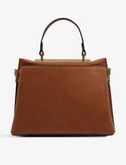 DUNE Diniducies Laser-cut Faux-leather Handbag For Womens Tan-synthetic -Dune London Sales Store unnamed file 951