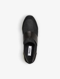 DUNE Emillia Wedge Slip-on Trainers For Womens Black-fabric 10 DUNE Emillia Wedge Slip-on Trainers For Womens Black-fabric -Dune London Sales Store unnamed file 980