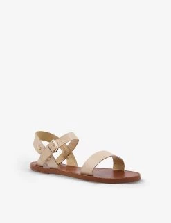 DUNE Leelas Flat Leather Sandals For Womens Nude -leather -Dune London Sales Store unnamed file 999